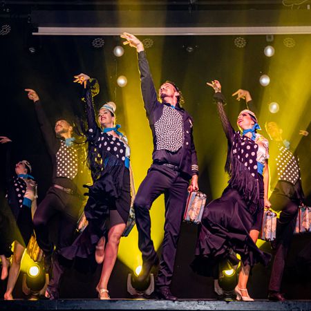 Spectacle de variétés de flamenco