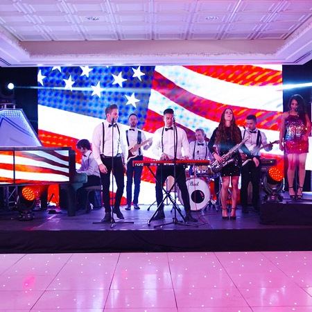 Banda de Fiesta de Piano LED Personalizado