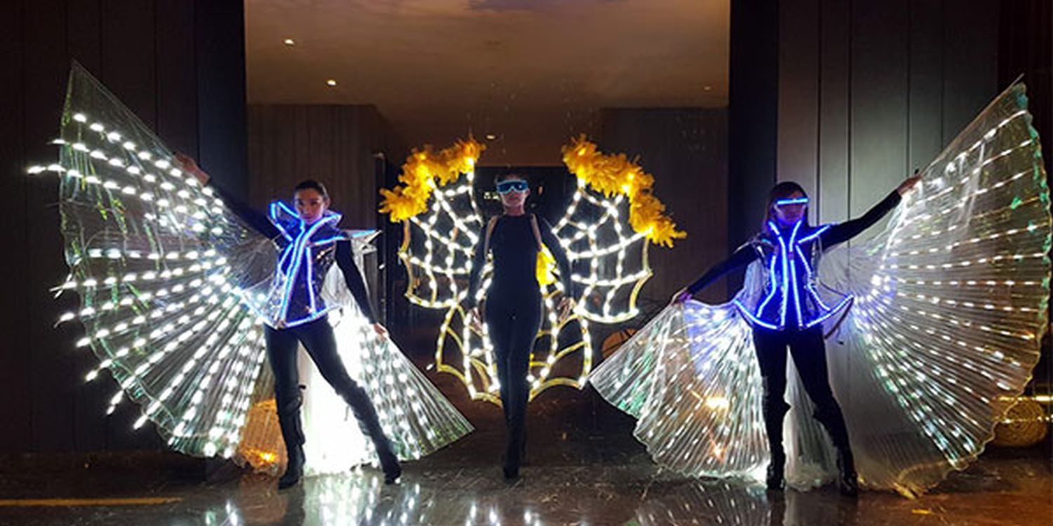 LED Butterflies Brighten Glock Asia Pacific Event In Bangkok