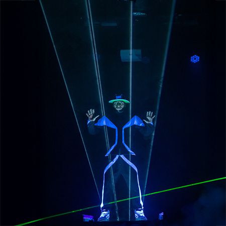 Spectacle de danse laser Paris