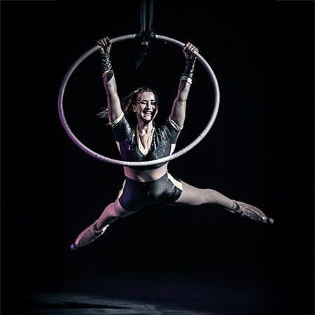 Aerial Hoop Skater