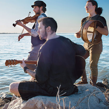 Groupe de musique folk irlandaise en Italie