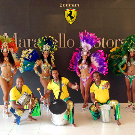 Brasilianische Samba-Gruppe