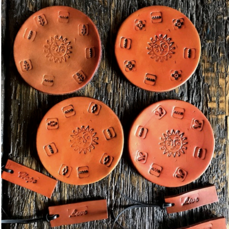 Leather Coaster Workshop Colorado