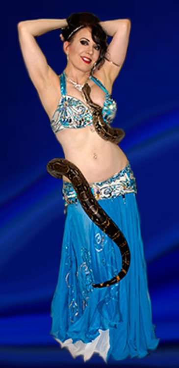 Book Snake Bellydancer Snake Dancer Scarlett Entertainment