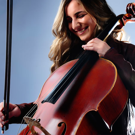 Female Cello Instrumentalist