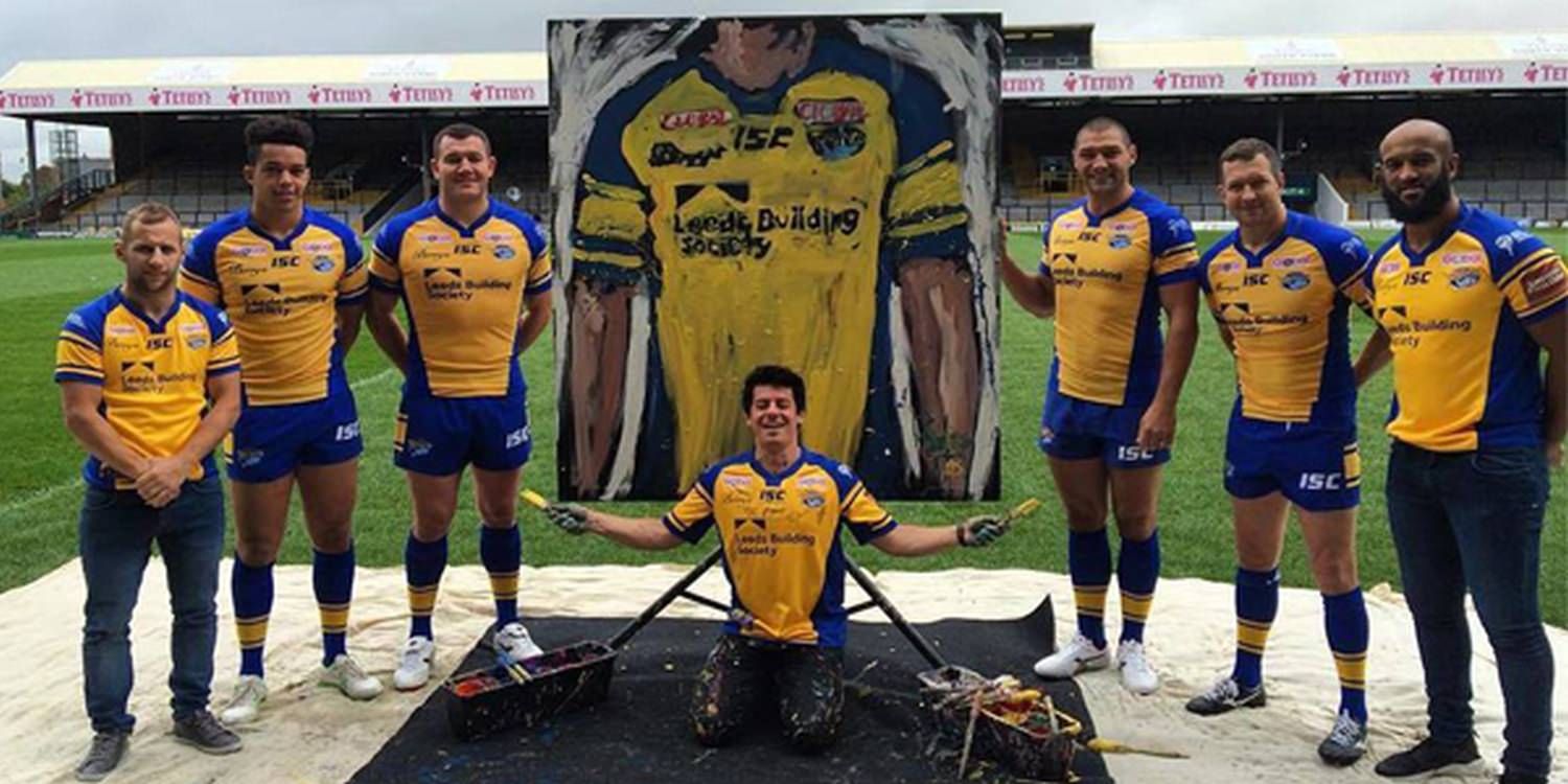 Dave Scores A Goal With Leeds Rhinos’ New Kit Launch