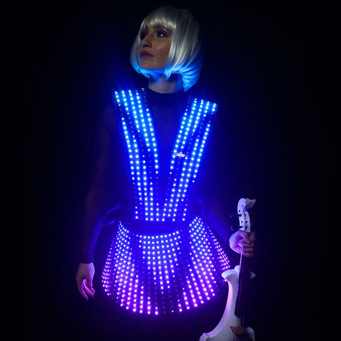 LED Geigenshow London