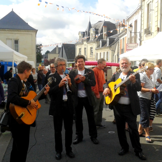 Tournées du groupe de Jazz Manouche