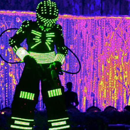 Dubai LED Robots