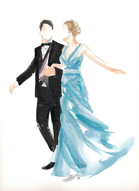 Hire Live Event Artist & Illustrator Wedding & Event Painter UK