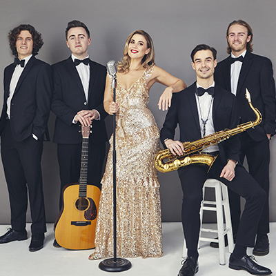 Groupe de Pop Vintage Twist
