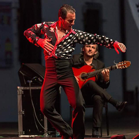 Ballerino di flamenco maschile