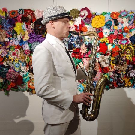 Saxofonista de Ámsterdam