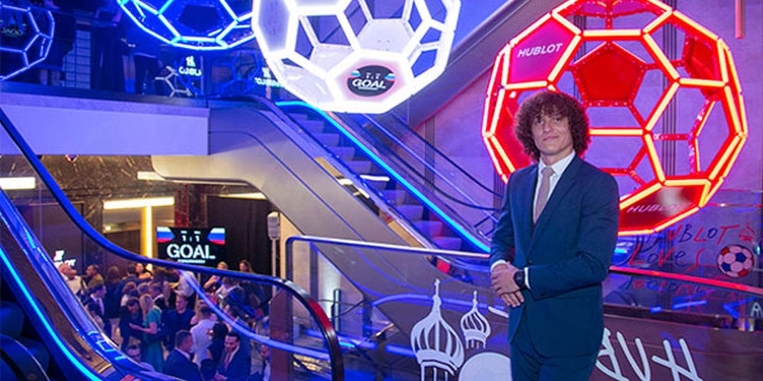 Hublot Brand Activation At Harrods With Football Star David Luiz | What It Takes To Become A Champion