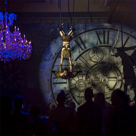 Steam Punk Trapeze Act