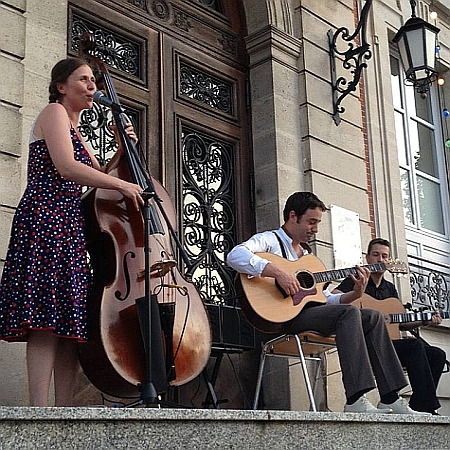 Banda di Gypsy Jazz Strasburgo