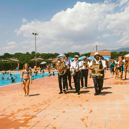 Banda de Dixieland itinerante España