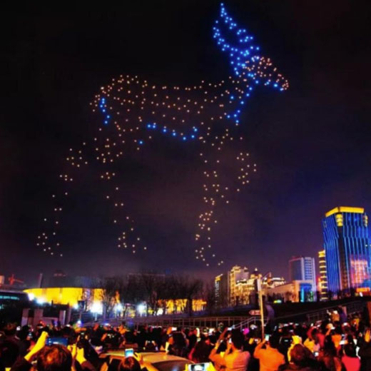 Outdoor Drone Displays China