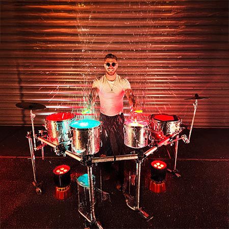 LED Water Drumming Act