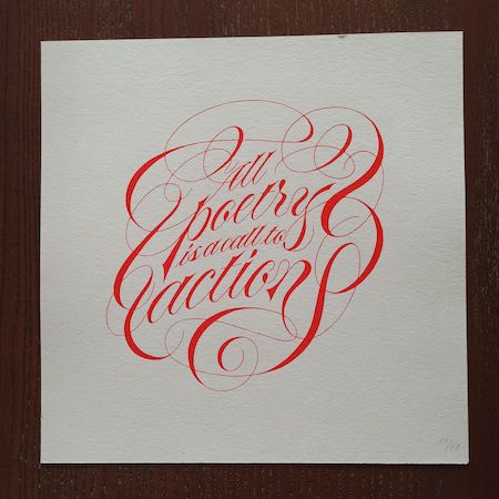 Calligrafo e Incisore Spagna