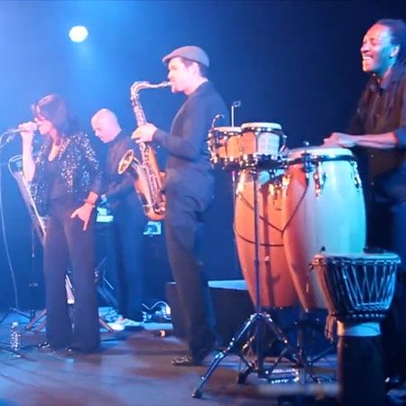 Groupe de jazz électro en direct