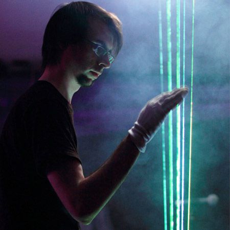 Laser Harpist Scotland