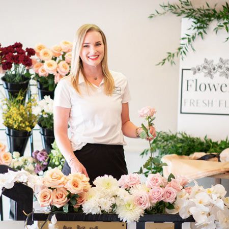 Bar à Fleurs Fraîches Texas