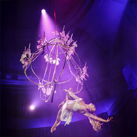 Flying Chandelier Act