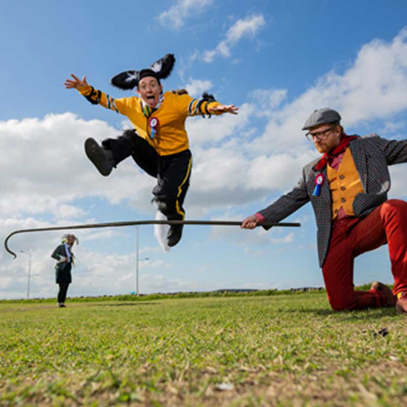 Street Theatre Herding Game