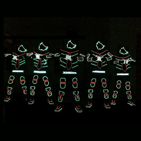 LED Tron Tänzer Indien