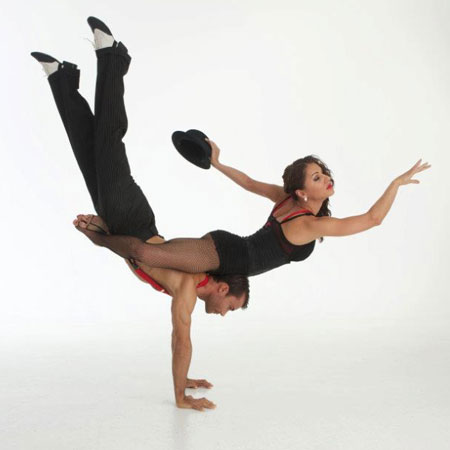 Sensual Acrobat Duo