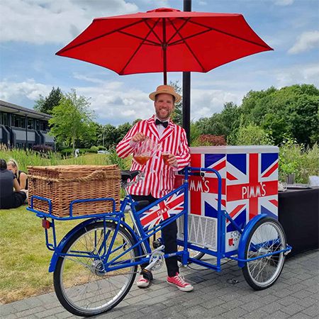 Pimms Tricycle Drinks Service