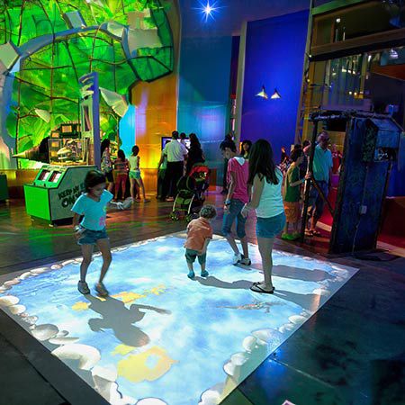 Virtual Interactive Games Floor