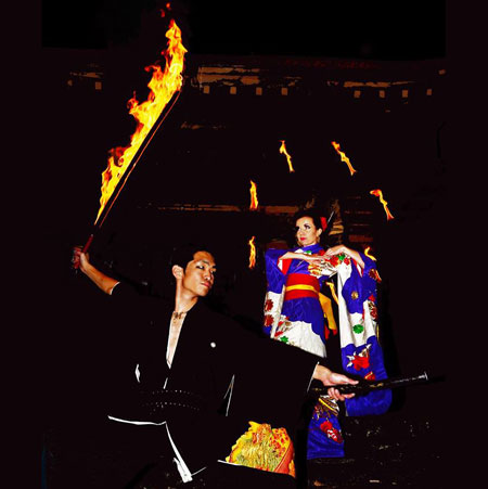 Japanisches Fusion-Feuer-Duo