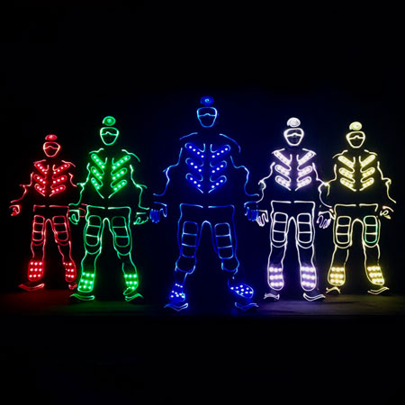 LED Tron Dancers Dubai