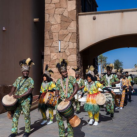 African Drummers & Parade Show