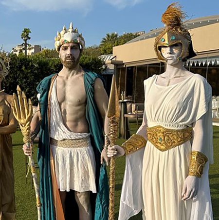 Greek Living Statues Greece
