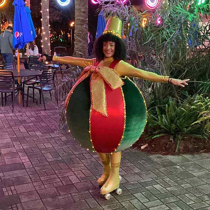 Christmas bauble costume hotsell