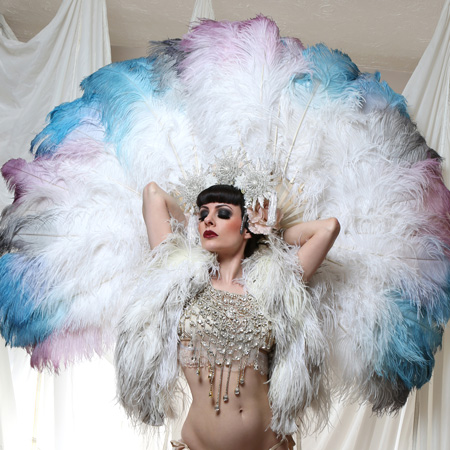 Handmade Crystal Encrusted Bra – Can Can Culinary Cabaret