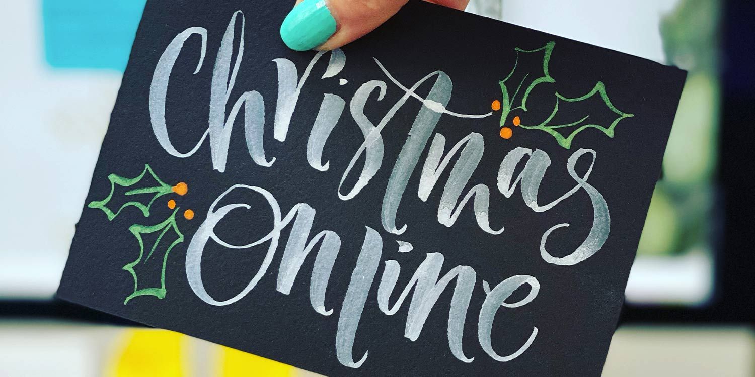 Feeling Festive with Christmas Calligraphy Online