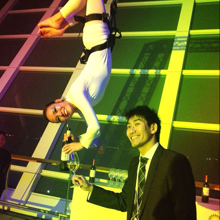 Champagne Aerialists Singapore