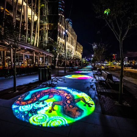 Giant Projection Art Gallery