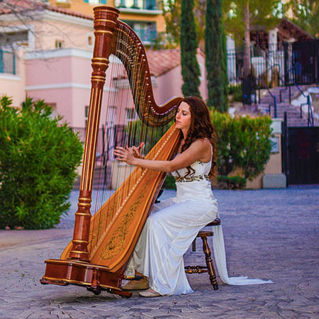 Harpista Femenina Solista