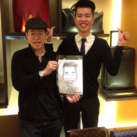Caricaturist Singapore