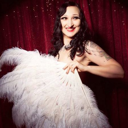 Artista di Burlesque d'epoca