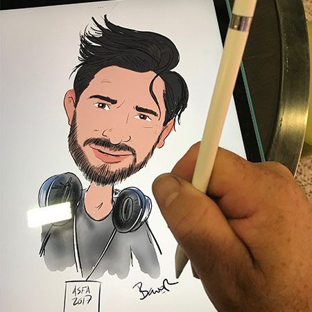 Caricaturista de eventos en Sydney