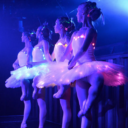LED Ballerina Dance Troupe