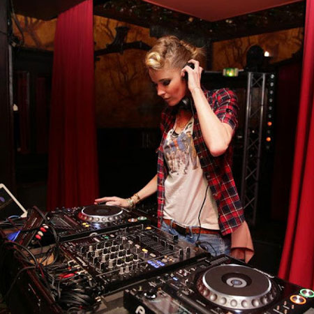 Female Parisian DJ