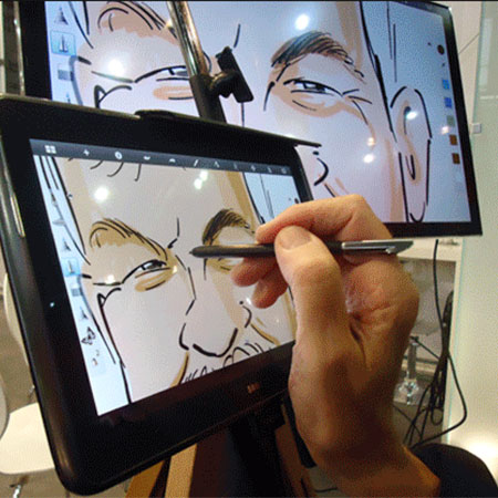 Artista di caricature digitali